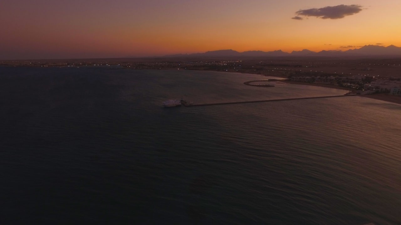 Sonnenuntergang Beach Albatros Beach Albatros Resort