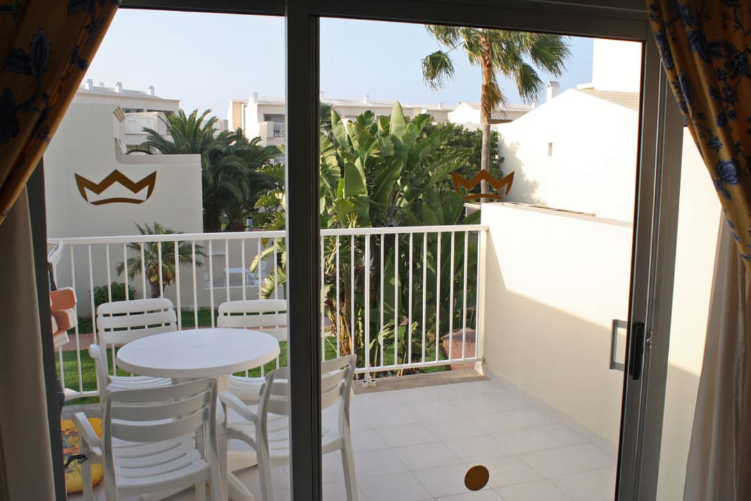 Balkon am Bungalow Hotel Riu Oliva Beach Resort