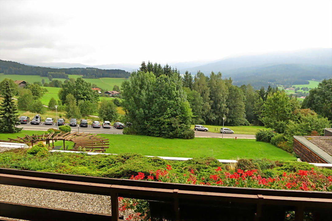 Süd-EZ #136 vom Balkon Hotel Sonnenhof