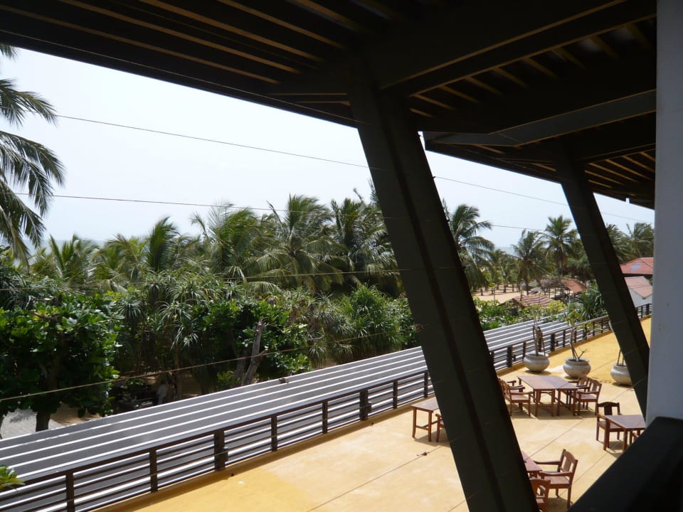 Der Blick aus unserem Zimmer No.322 Hotel Jetwing Beach