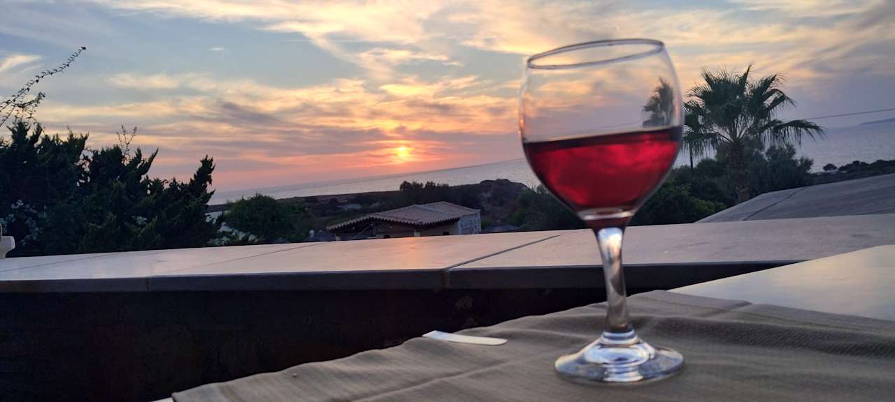 Ausblick Hotel Kouros Palace