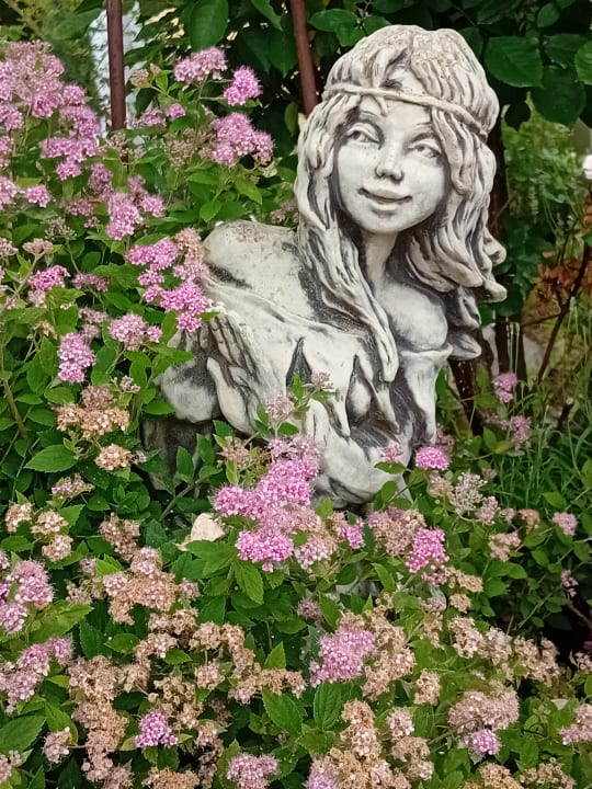 Gartenanlage Spirit & SPA Hotel Birkenhof am Elfenhain