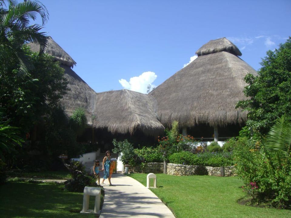 Restaurant Aussenansicht Hotel Las Palapas