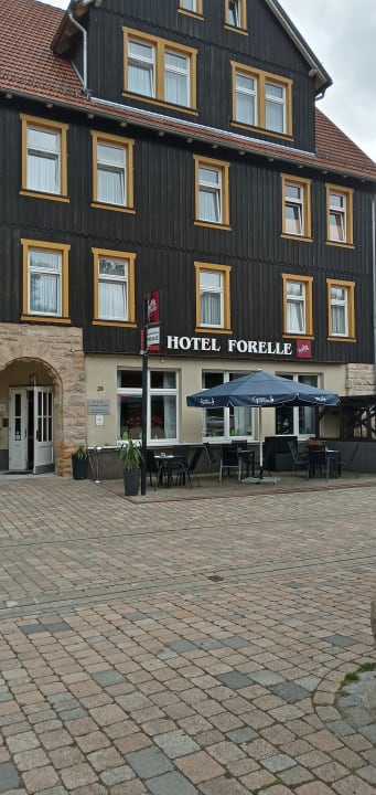 Außenansicht Ferienhotel Forelle
