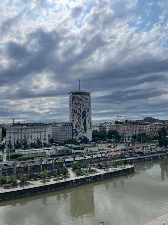 Ausblick Radisson RED Hotel, Vienna