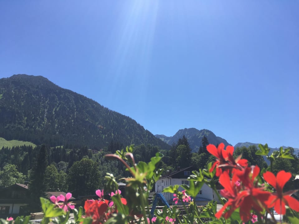 Ausblick Hotel Trettachstüble