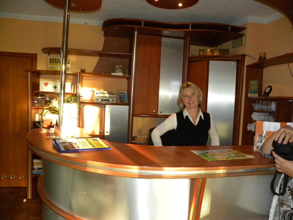 Die Rezeption Pension Relax