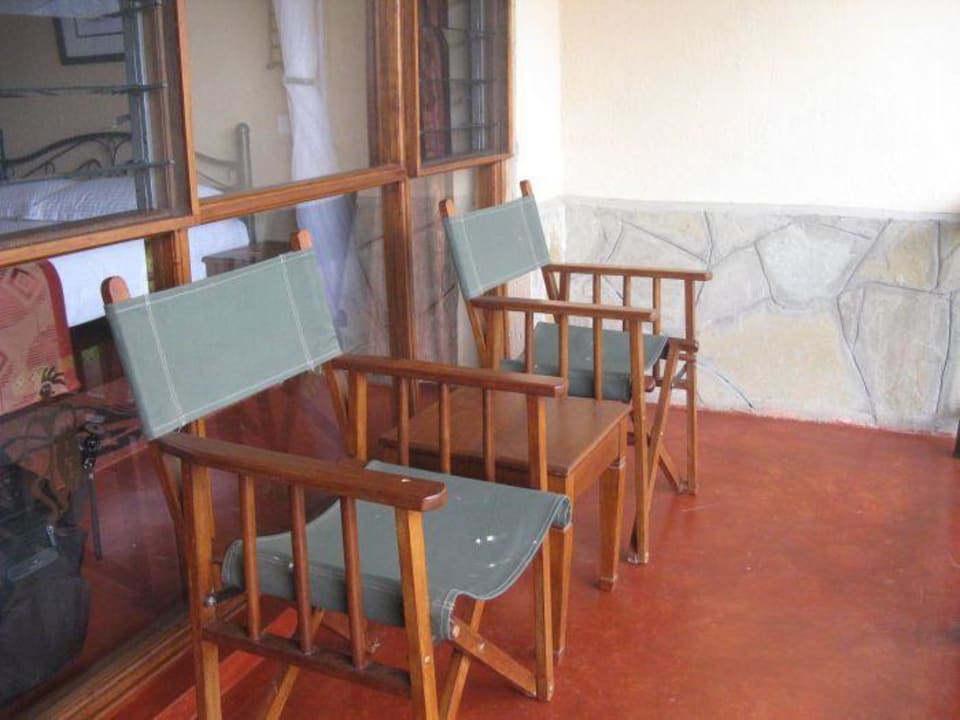 Veranda vom Zimmer Ashnil Aruba Lodge
