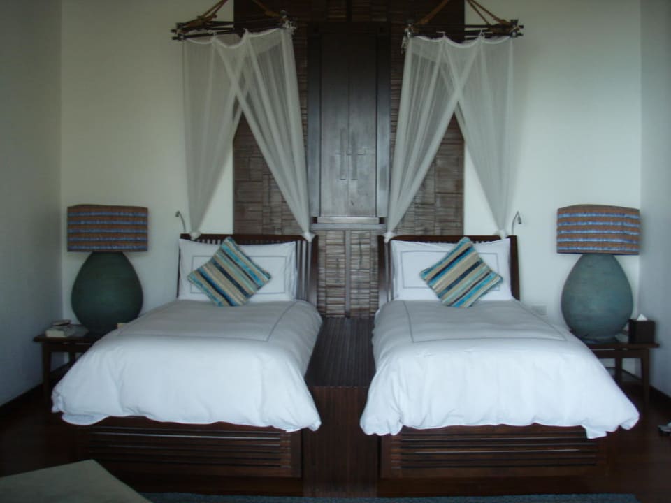 Schlafzimmer der One-Bedroom Villa Four Seasons Resort Koh Samui