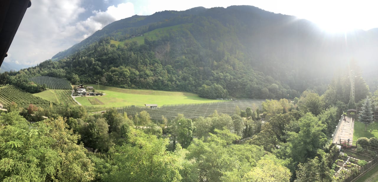 Ausblick Alpenhof Lodge Passeiertal