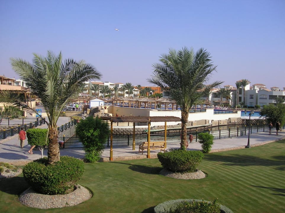 Blick vom Zimmer 2410 Pickalbatros Dana Beach Resort - Hurghada