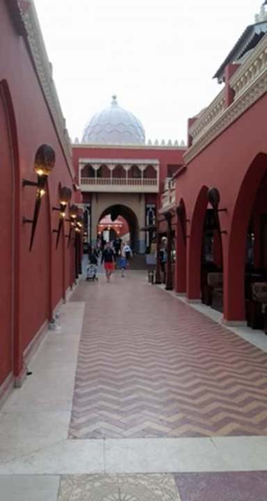 Uliczka Pickalbatros Alf Leila Wa Leila Resort - Neverland Hurghada