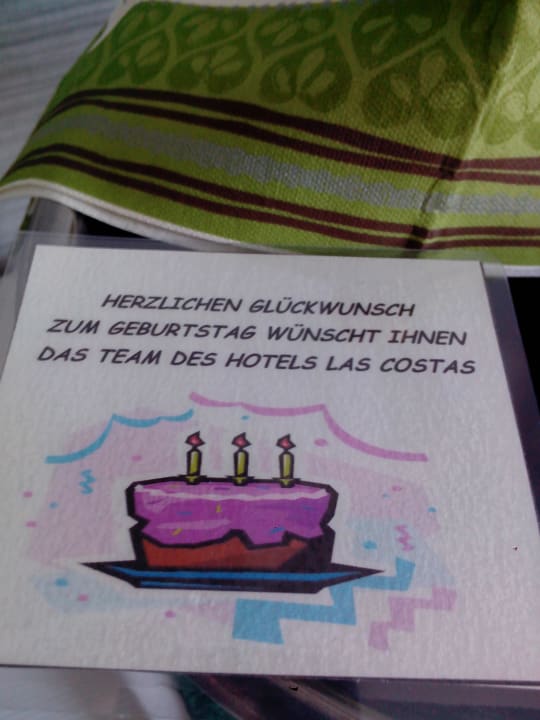 Danke! Hotel Las Costas