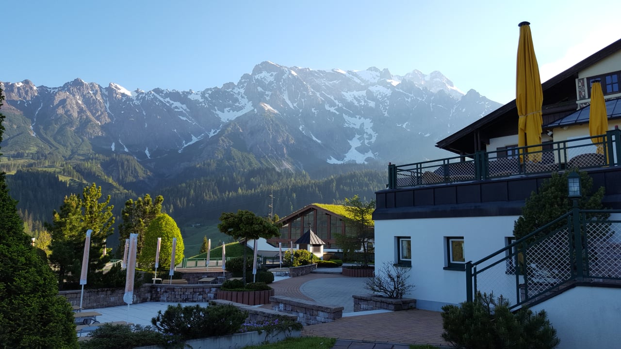 Ausblick Übergossene Alm Resort