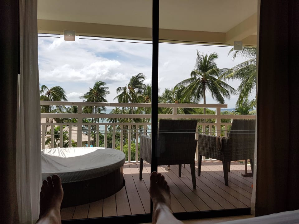 Cape Suite, Balkon mit Whirlpool Cape Panwa Hotel