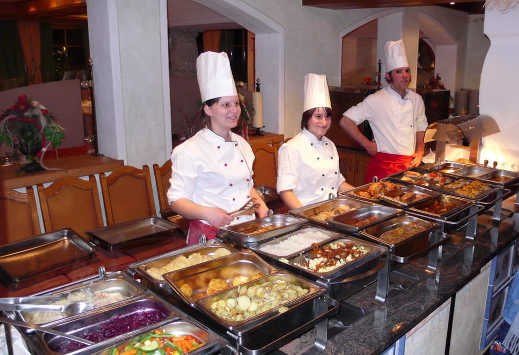 Uiterst lekker buffet Hotel Tauernhof