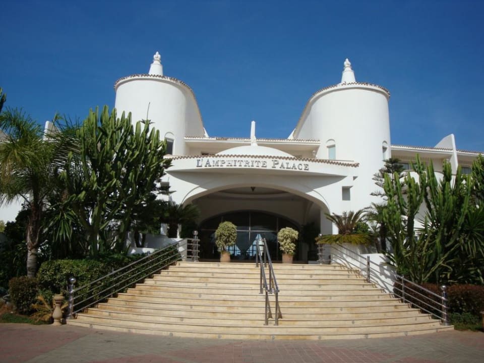 Eingang Hotel L'Amphitrite Palace