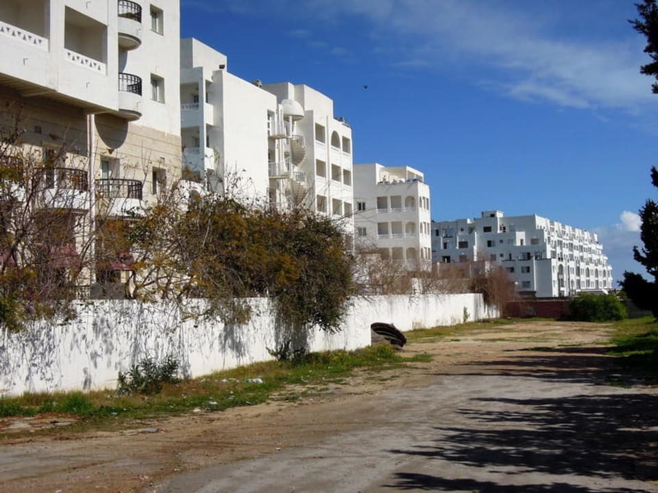 Hotel Vincci El Kantaoui, seitlich Hotel El Kantaoui Center