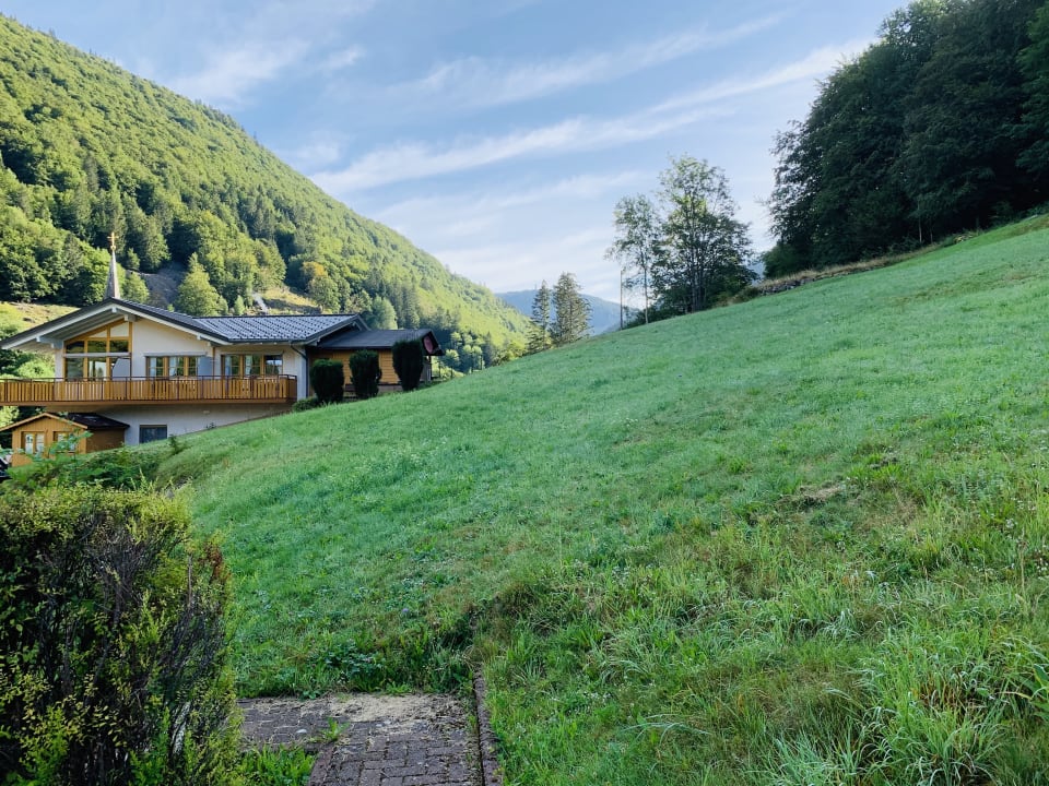 Gartenanlage Hotel Pension Obergfell