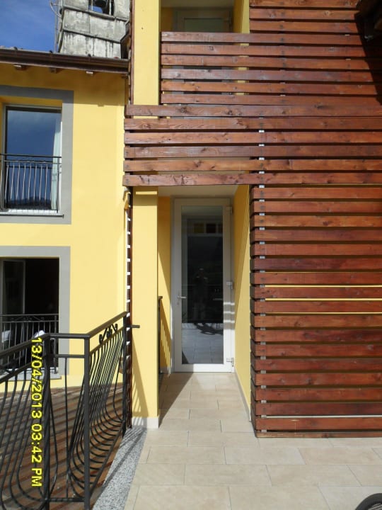 L'entrata alla nostra camera Hotel Corte Santa Libera