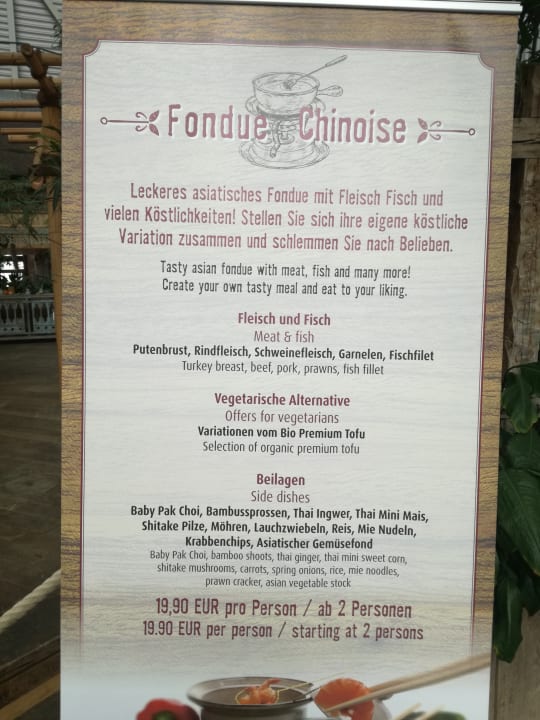 Restaurant Tropical Islands Resort