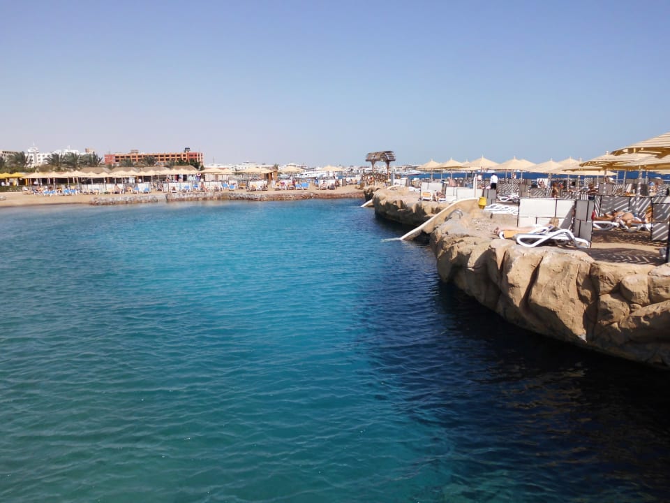 Kleine Lagune mit Insel SUNRISE Holidays Resort (Adults Only)