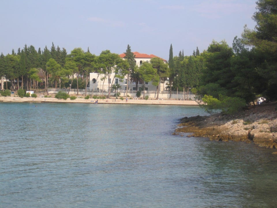 Hotelblick aus der Bucht Aminess Vival Velaris Resort