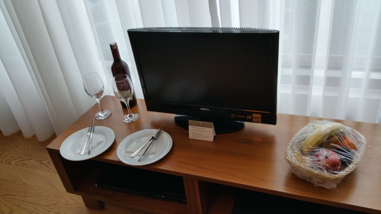 Willkommensgruß vom Hotel Commodore Elite Suites & Spa - Adults only