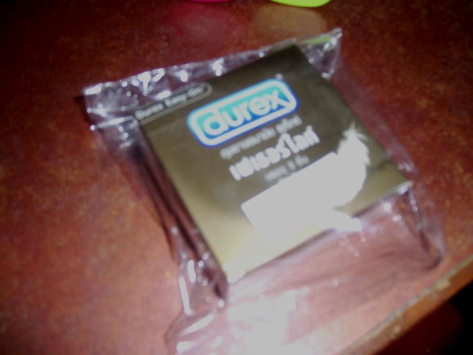 Kondome auf dem Kühlschrank Loma Resort & Spa