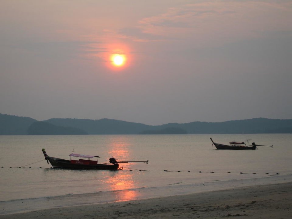 Sonnenuntergang Aonang Villa Resort