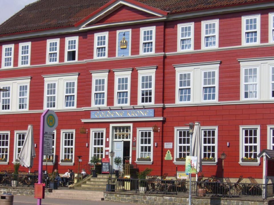 Nahaufnahme Hotel Goldene Krone
