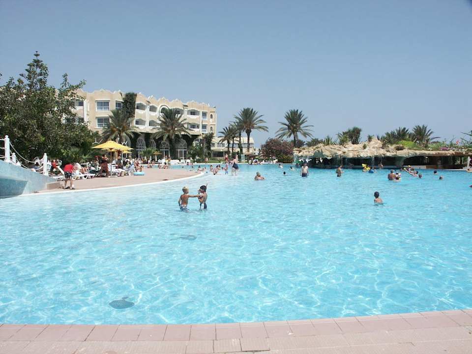 Riesige Poolanlage Mahdia Beach & Aquapark