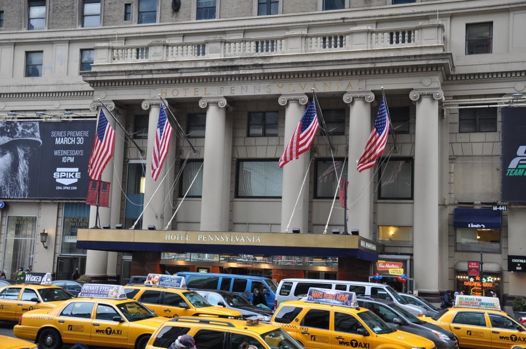 Außenansicht New York's Hotel Pennsylvania