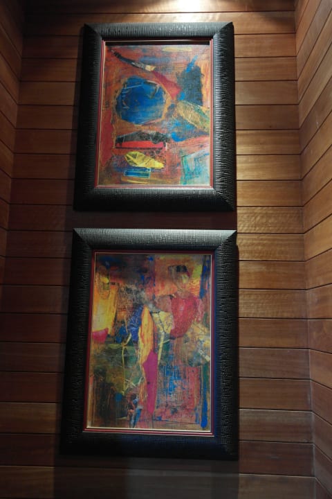 Bilder direkt am Eingang Hilton Seychelles Northolme Resort & Spa