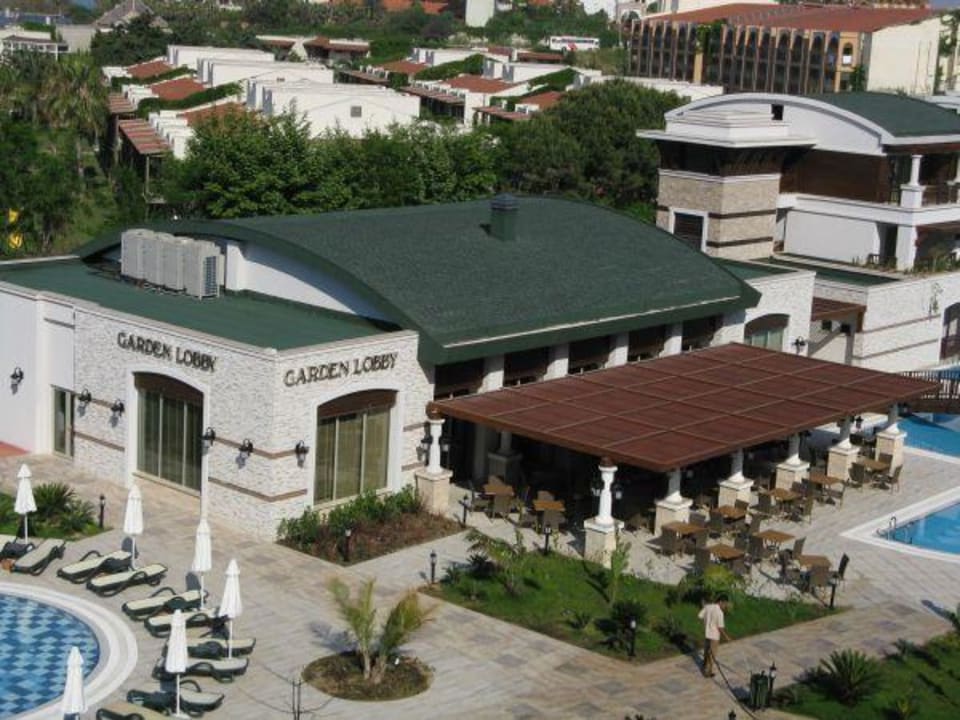 Die neue Garten-Lobby Sunis Kumköy Beach Resort Hotel & Spa