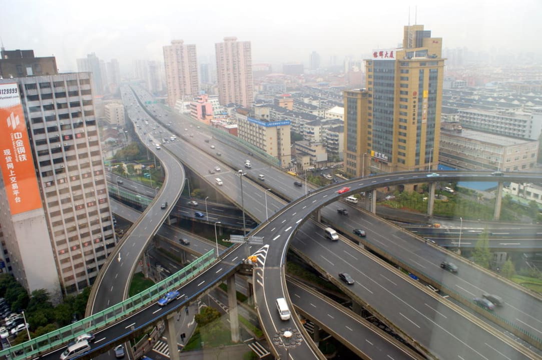 Ausblick Shanghai Lansheng Hotel