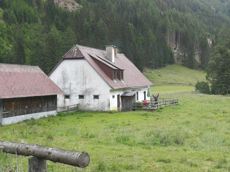 Ausblick Grassleralm Hütte