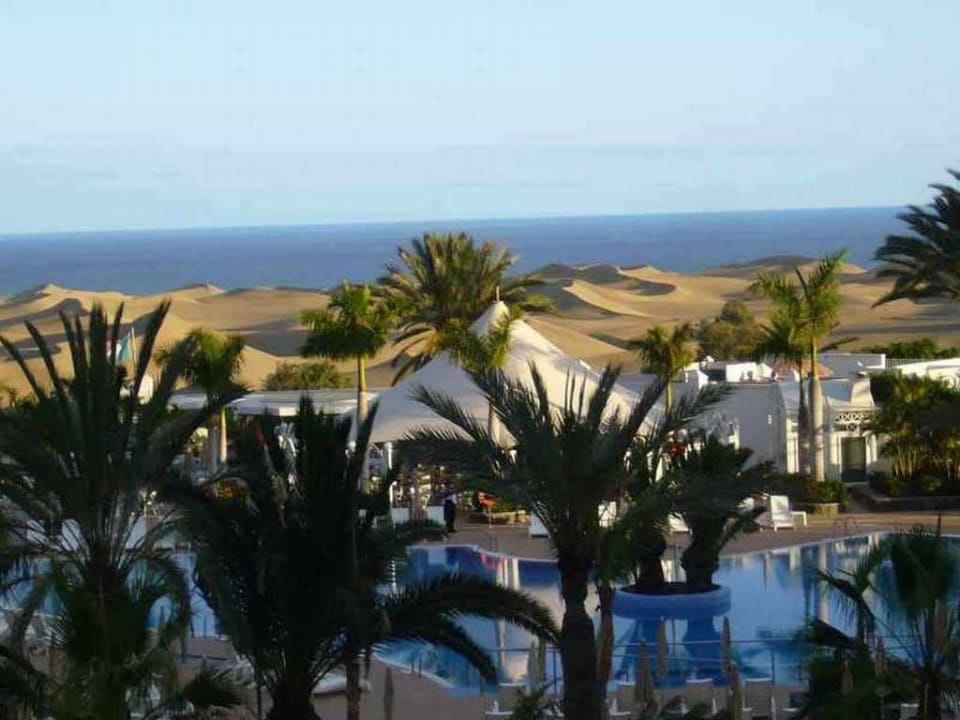 Blick vom Balkon Hotel Riu Palace Maspalomas Adults Only