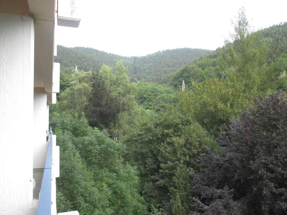 Blick vom Balkon (6. Etage) Panoramic - Ihr Apartmenthotel im Harz