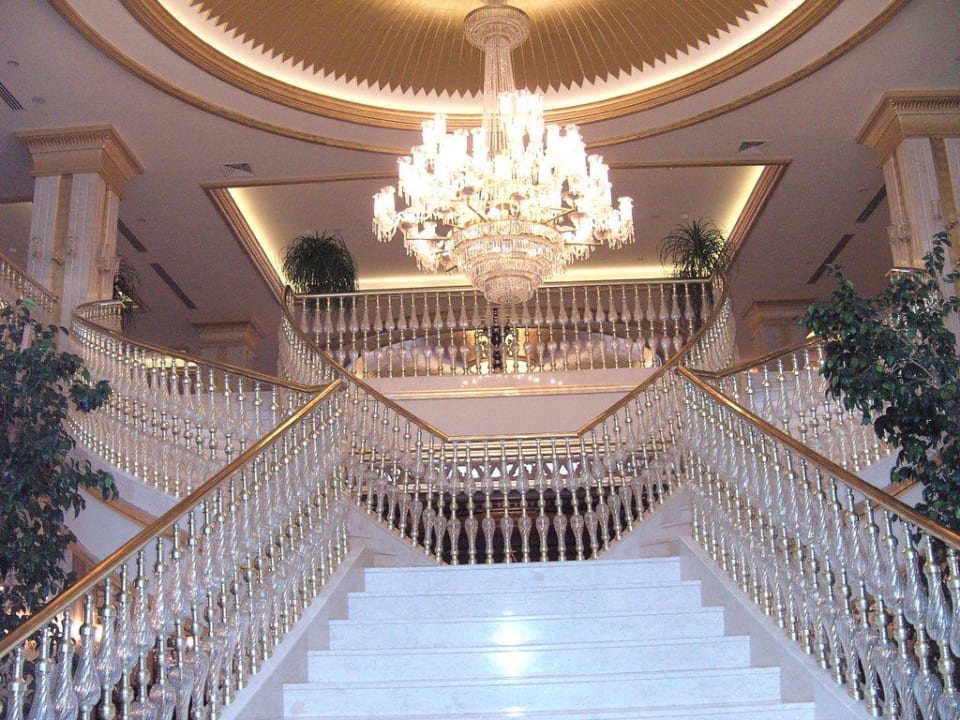 Treppenaufgang a la Titanic Diamond Excellence Resort & Spa