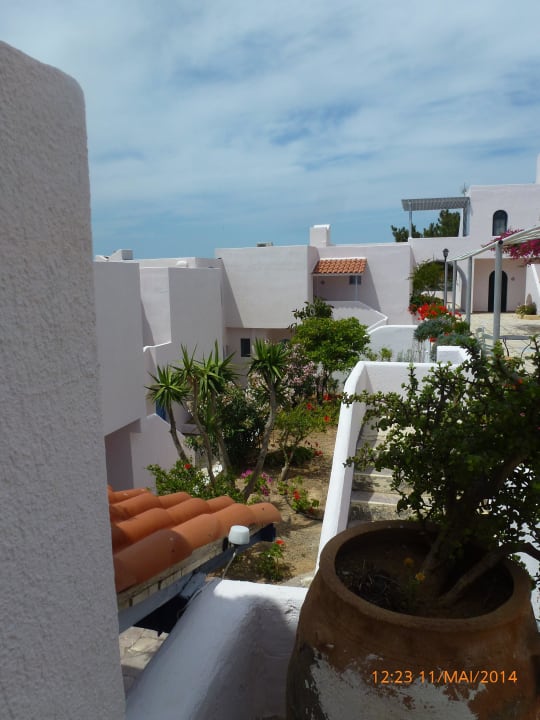 Innenhof der Anlage Aroma Creta Hotel Apartments & Spa