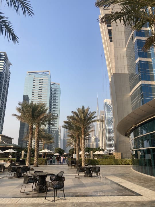 Ausblick JW Marriott Marquis Hotel Dubai