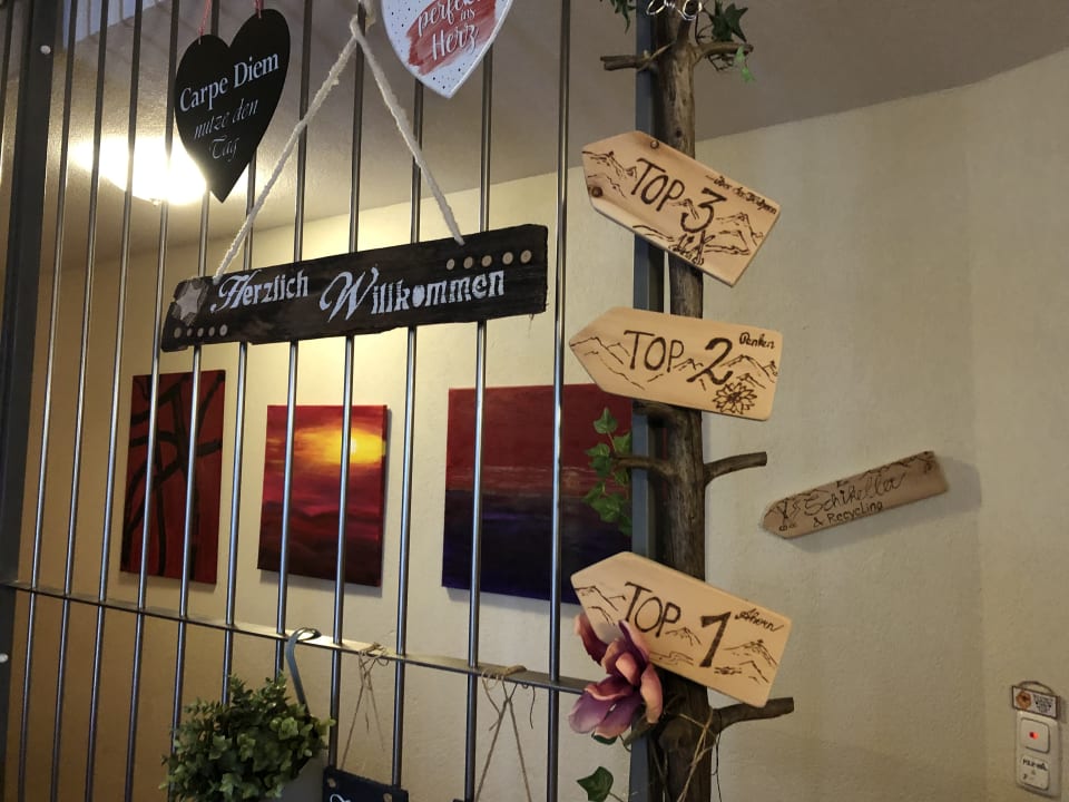 Lobby Villa Romantica Appartements