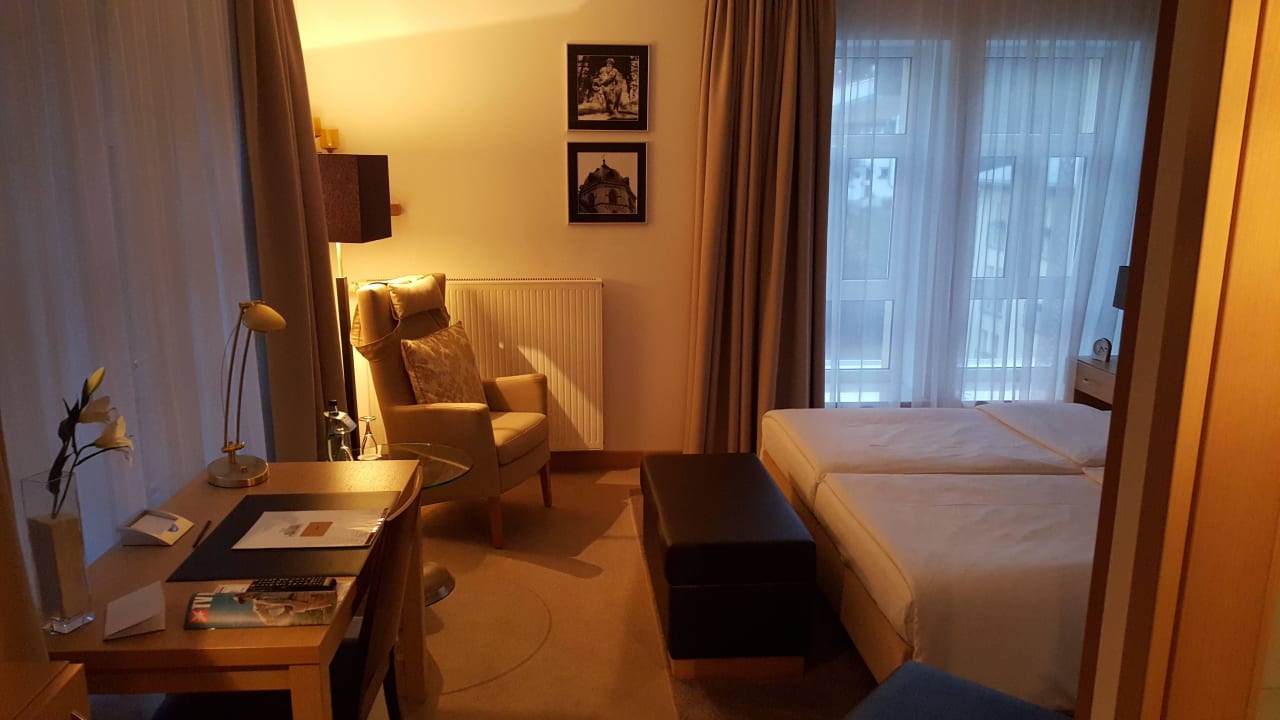 Schönes Zimmer! Hotelpark Stadtbrauerei Arnstadt