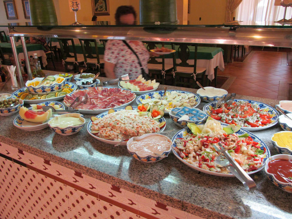 Andalusisches Restaurant Vorspeisen Hotel Riu Chiclana
