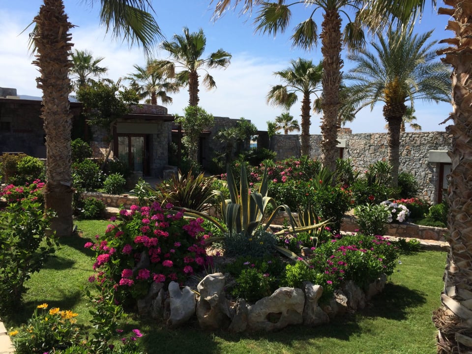 Sehr schöne Gartenanlage Ikaros Beach Luxury Resort & Spa - Adults Only