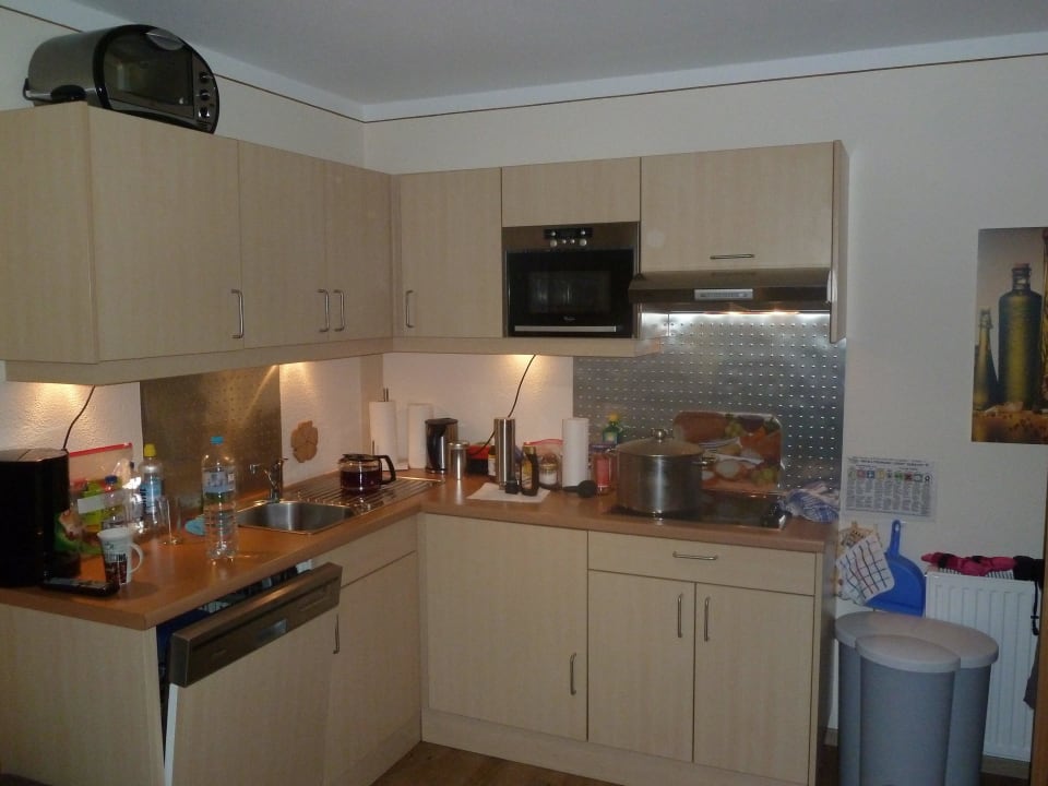 Küche Appartement 1 Apart Burgblick