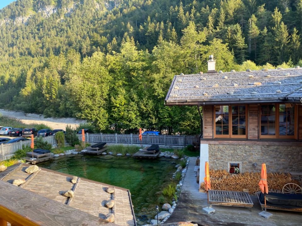 Gartenanlage Verwöhnhotel Kristall