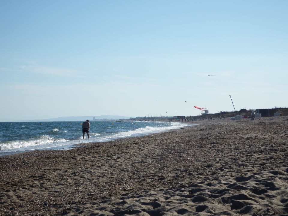 Strand Richtung Valras Camping Les Sablons
