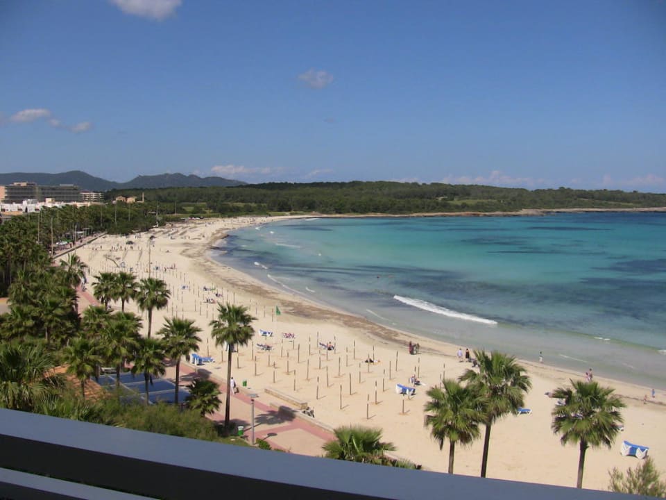 Schöner Ausblick Hipotels Mediterraneo